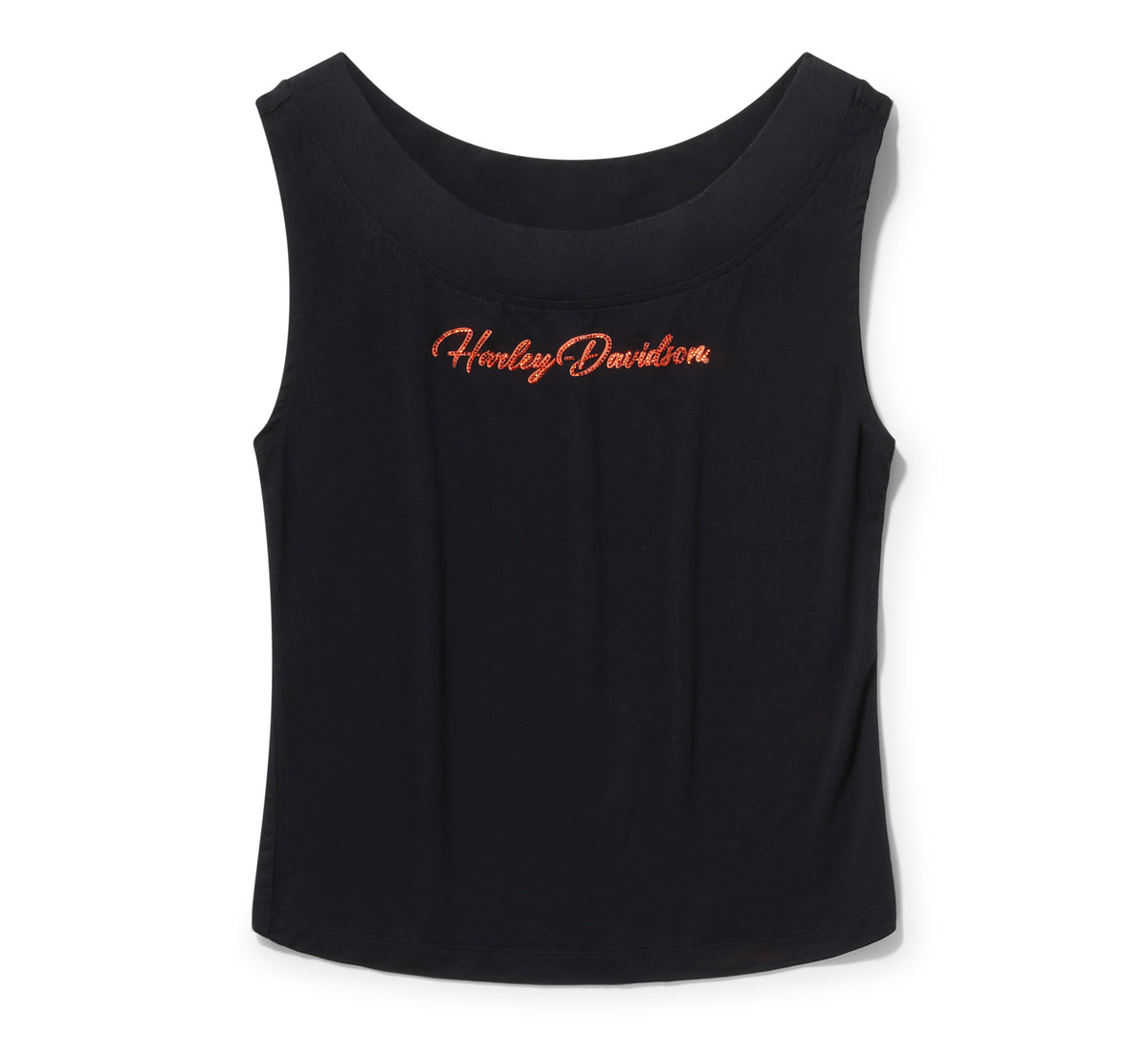 Harley-Davidson Women's Essential Bling Off The Shoulder Top - Harley Black