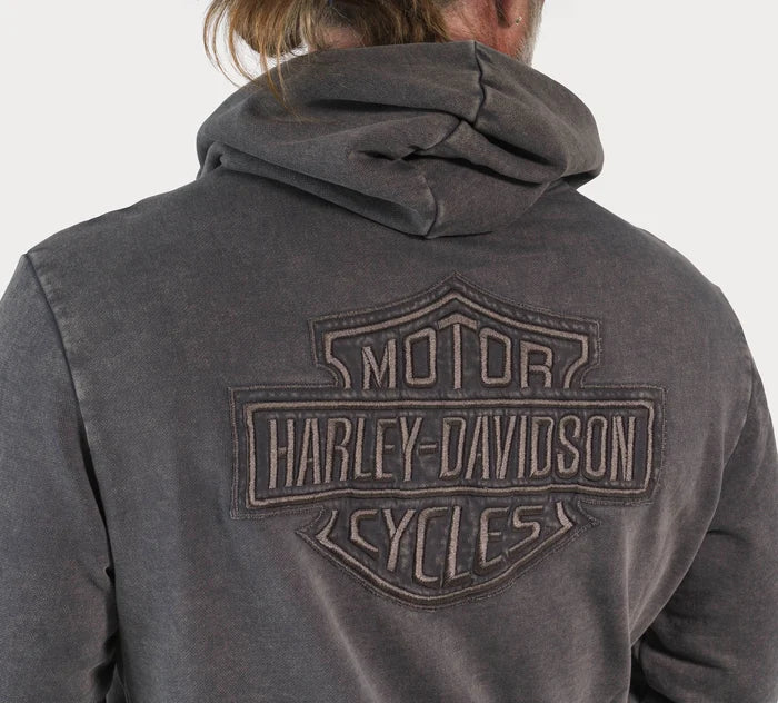 Harley-Davidson Men's Kickstart Hoodie - Blackened Pearl