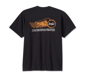 Harley-Davidson Willie G Winged Wheel Tee - True Black