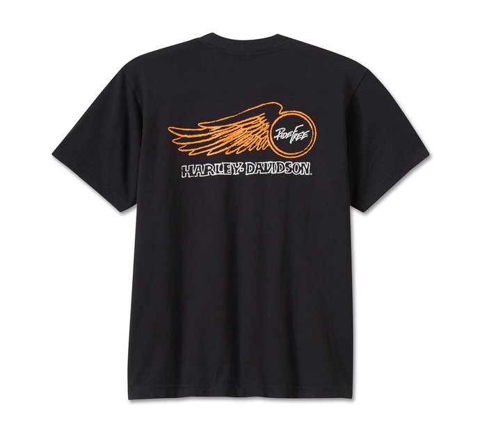 Harley-Davidson Willie G Winged Wheel Tee - True Black