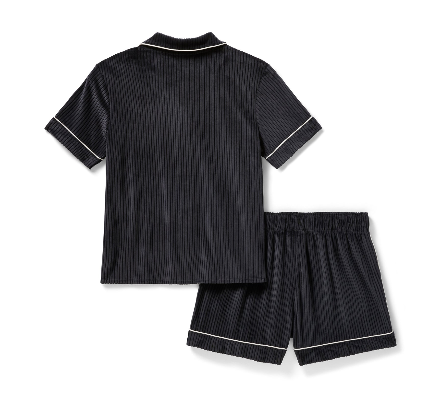 Harley-Davidson Women's Velour Pajama Short Set - HARLEY BLACK