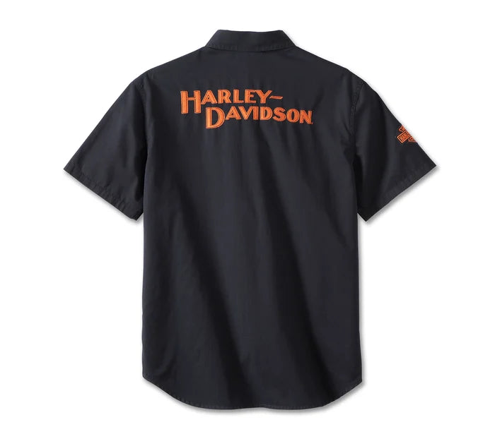 Harley-Davidson Men's Whiplash Shirt - Black Beauty