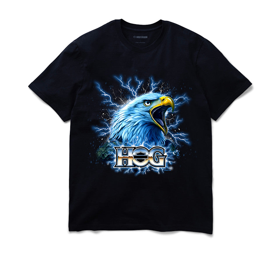 Electric Eagle H.O.G. ® Short Sleeve Graphic Tee
