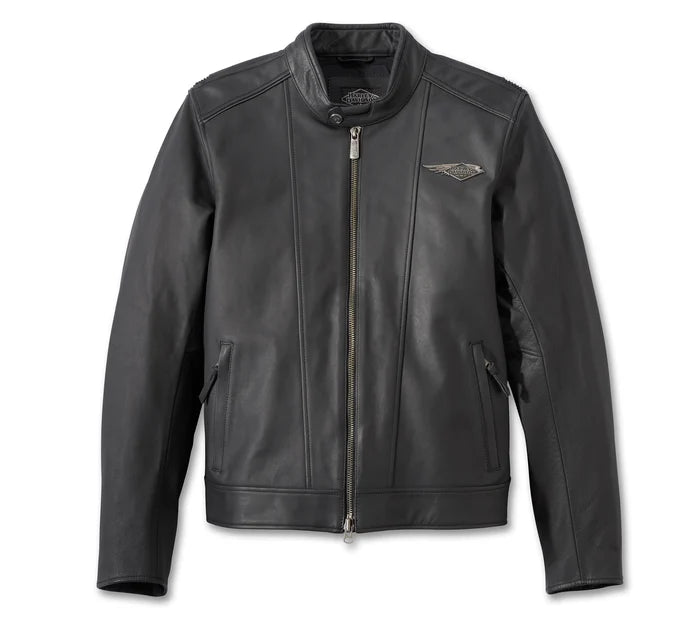Harley Davidson Men's 120th Anniversary Revelry Leather Jacket