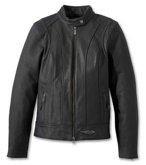 Harley-Davidson Women's 120th Anniversary Revelry Leather Jacket