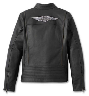 Harley-Davidson Women's 120th Anniversary Revelry Leather Jacket