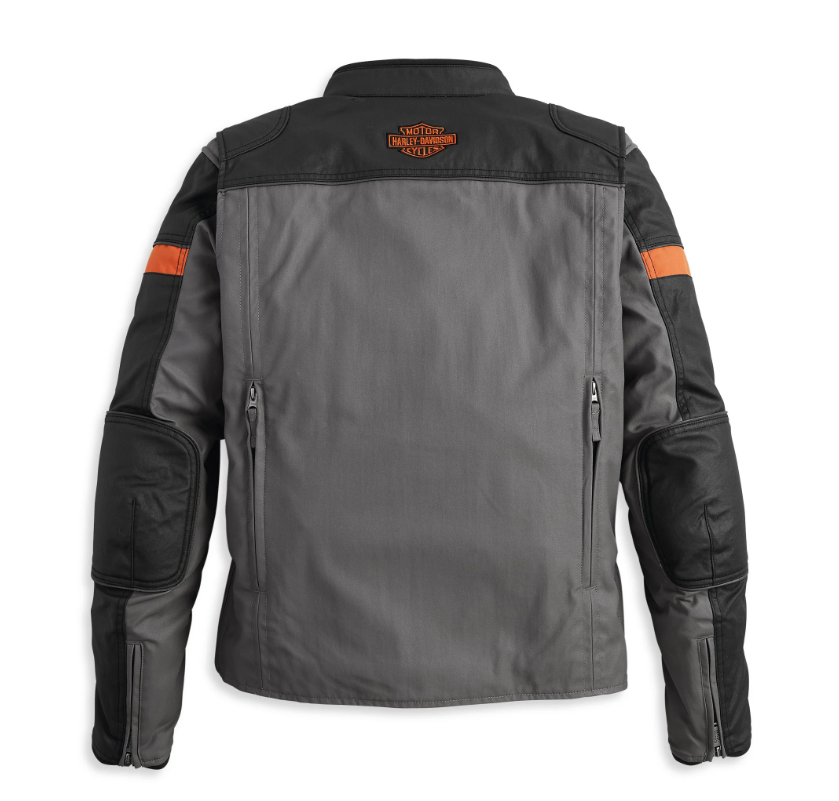 Harley- Davidson Men's Amalgam Textile Triple Vent System Riding Jacket