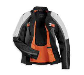 Harley-Davidson Women's Amalgam Textile Triple Vent System Riding Jacket