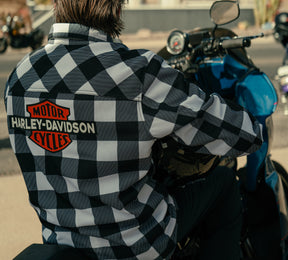 Harley-Davidson Men's H-D® Mesh Operative Riding Shirt Jacket