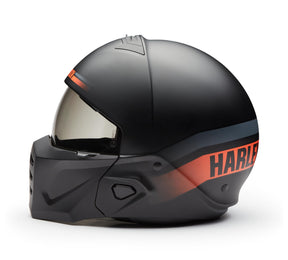 Harley-Davidson Ultra X16 2 -in-1 Helmet -Orange/Black