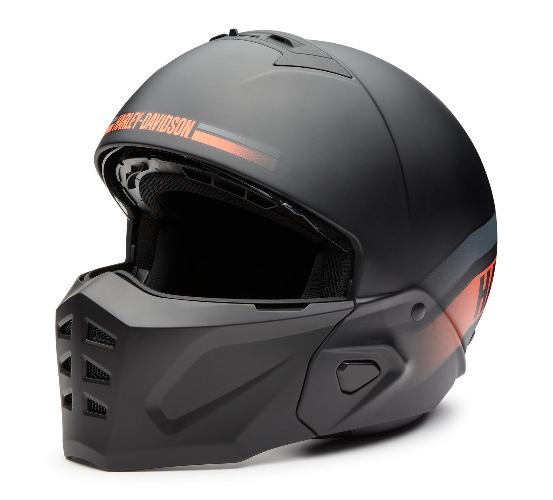 Harley-Davidson Ultra X16 2 -in-1 Helmet -Orange/Black