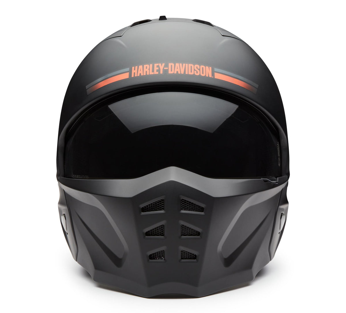 Harley-Davidson Ultra X16 2 -in-1 Helmet -Orange/Black