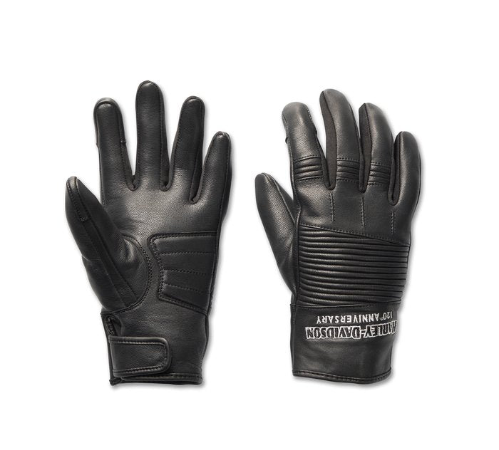 Harley-Davidson Women's 120th Anniversary Revelry Leather Gloves