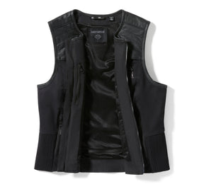 Harley-Davidson Women's H-D® Long Haul Utility Vest - HARLEY BLACK