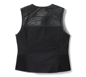 Harley-Davidson Women's H-D® Long Haul Utility Vest - HARLEY BLACK