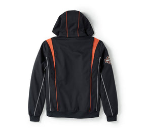 Harley-Davidson Men's Idyll Windproof Soft Shell Jacket - Harley Black