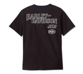 Harley-Davidson Men's Screamin' Eagle Short Sleeve Tee Black