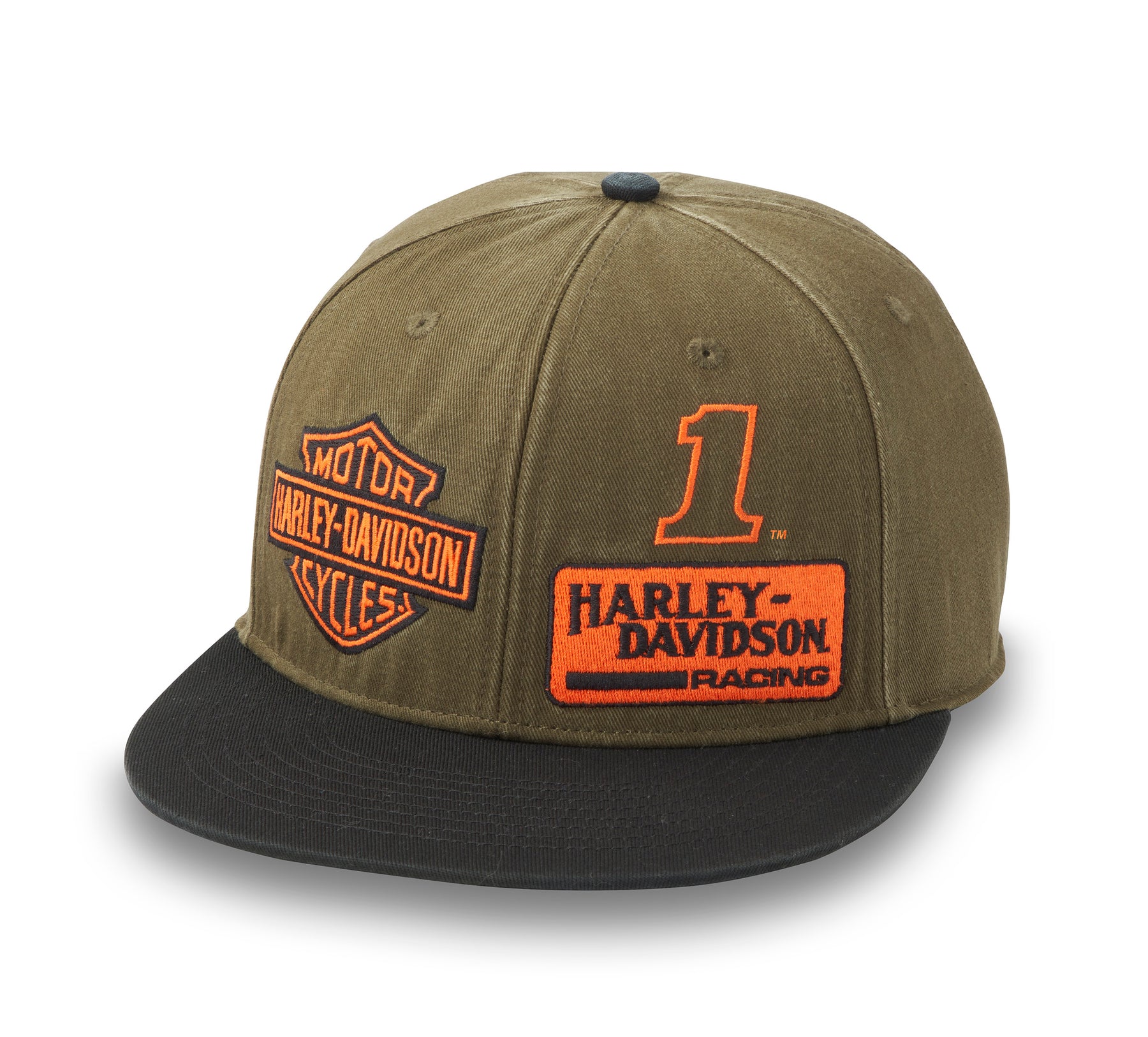 Harley-Davidson The Grid Fitted Cap - Grape Leaf