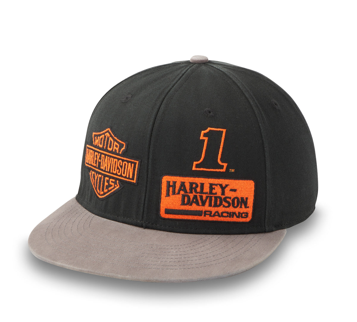 Harley-Davidson The Grid Fitted Cap - Harley Black