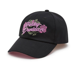 Harley-Davidson Rose & Thorn Strapback Cap