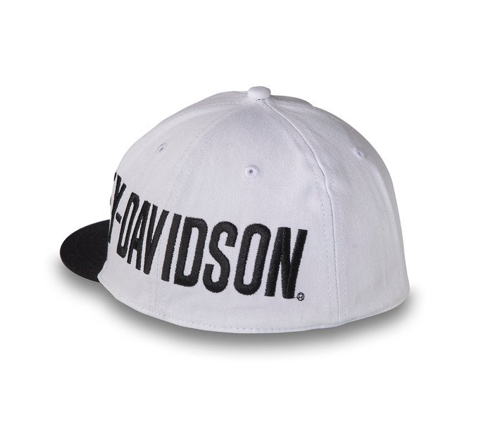 Harley-Davidson Men's Highside Fitted Cap - Bright White