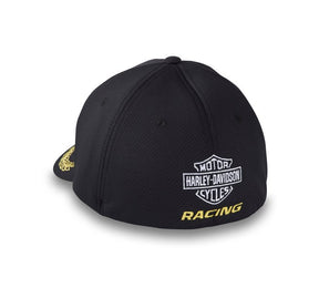 Harley-Davidson Start Your Engines Stretch-Fit Baseball Cap - Harley Black