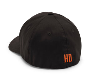 Harley-Davidson Apex Softail Stretch Fit Baseball Hat - Harley Black