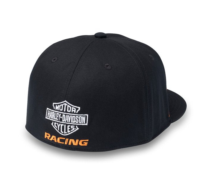 Harley-Davidson Fitted Racing Cap - Harley Black