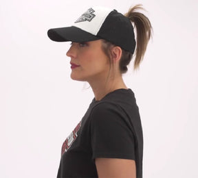 Harley-Davidson Women's Bar & Shield Ponytail Cap