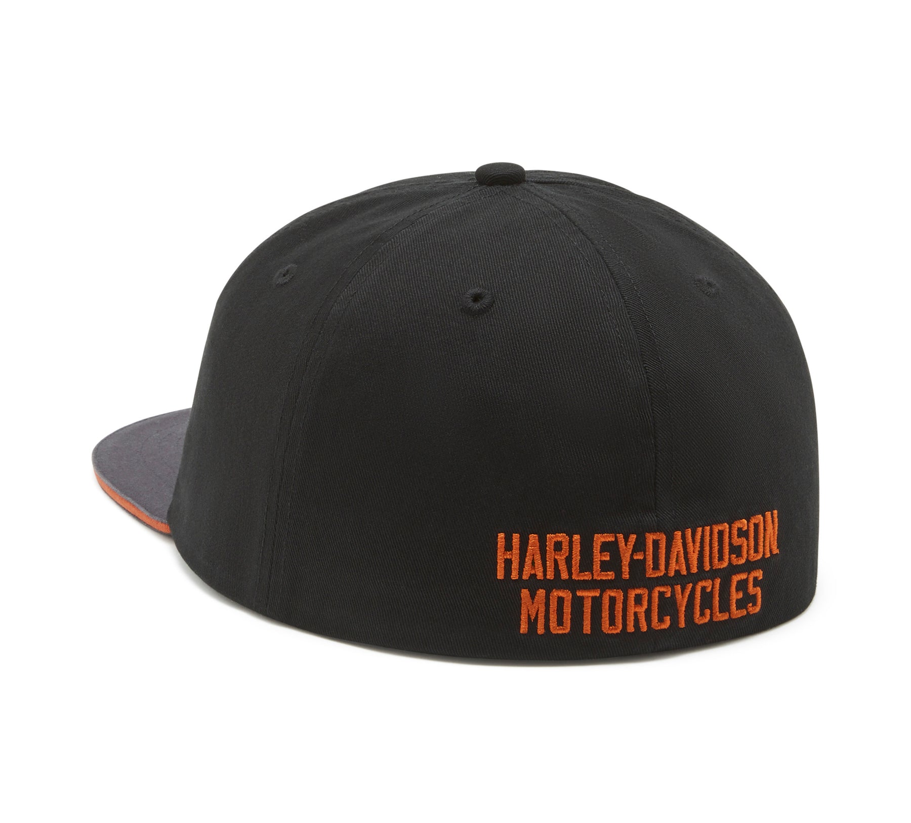Harley-Davidson Bar & Shield Colorblock Panhead Fitted Cap - Harley Black & Asphalt