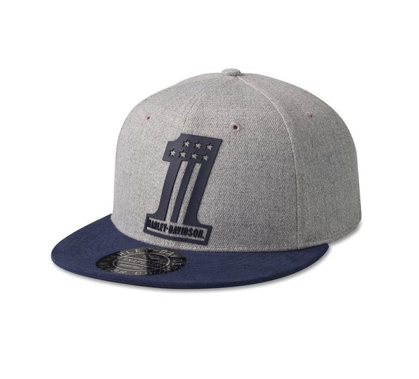 Harley Davidson Studded Bar & Shield Logo Heather Gray‎ Adjustable Baseball Cap Harley Davidson Studded Bar & Shield Logo Heather Gray  main image 4