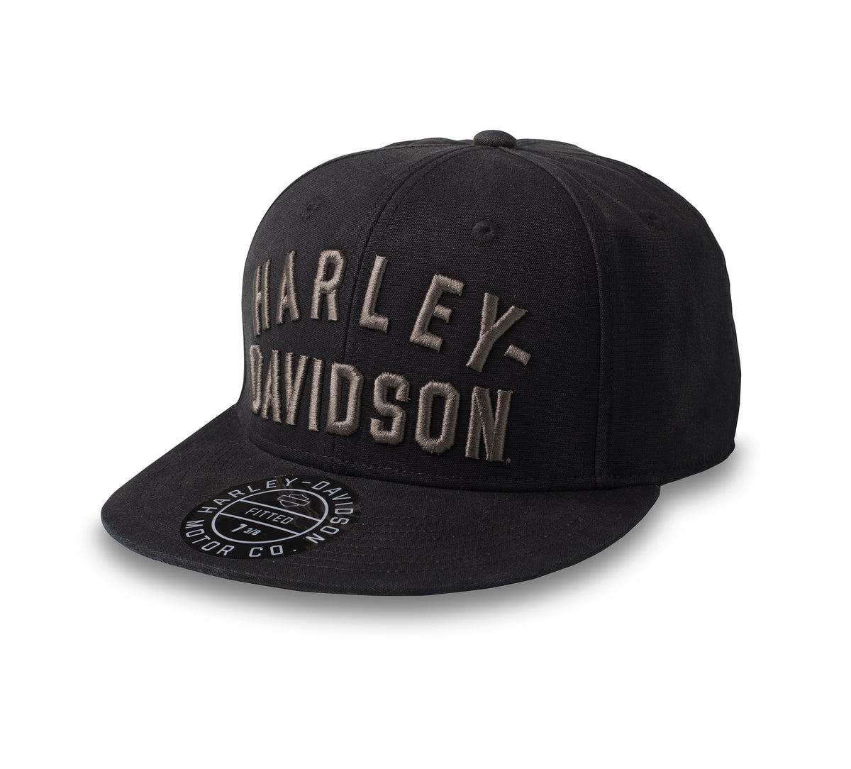Harley-Davidson Fitted Washed Cap Black