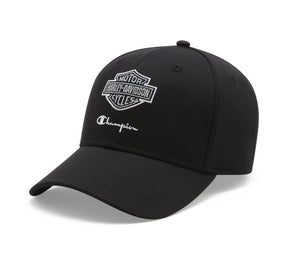 Harley-Davidson Champion Adjustable Baseball Cap - Black & Navy