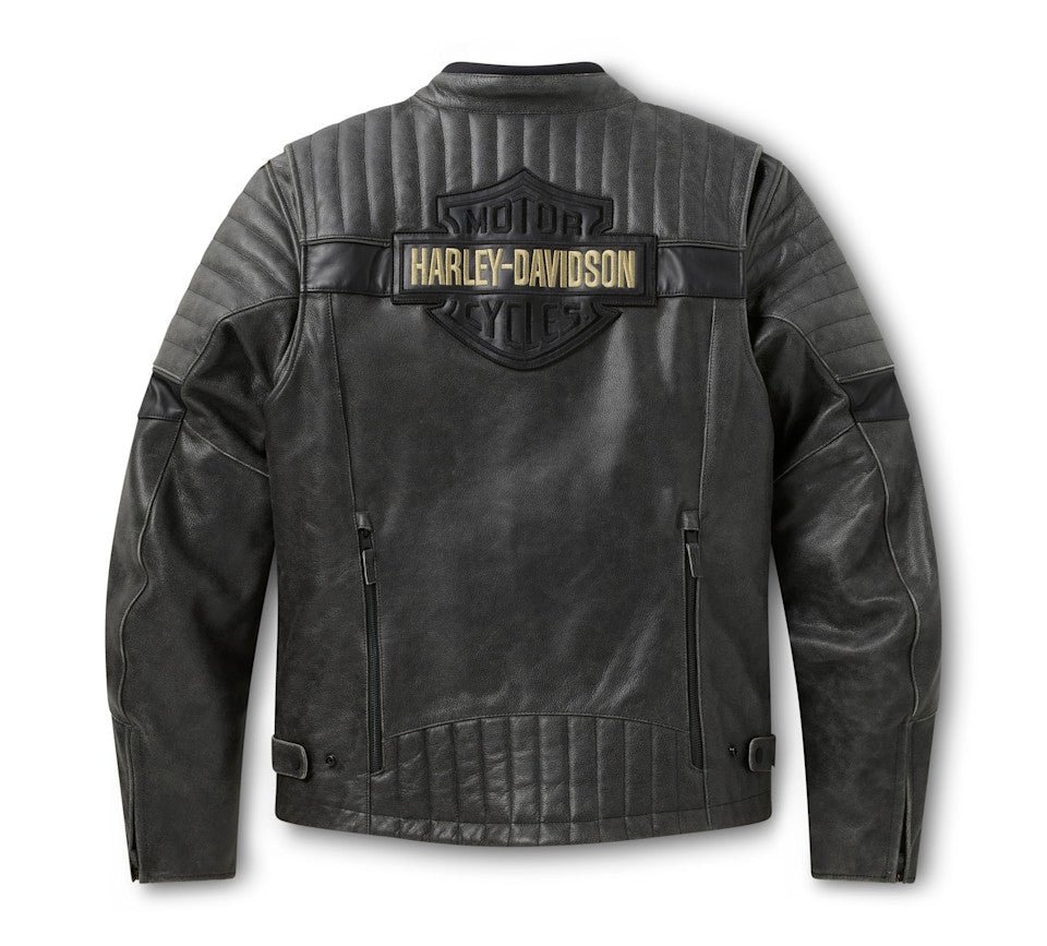 Men's H-D Passing Link III Leather Jacket