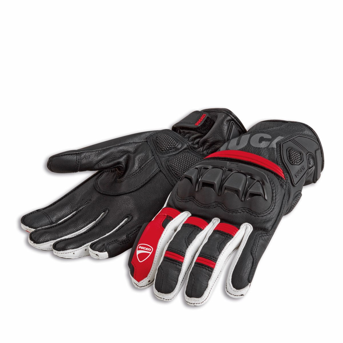 Ducati Sport C4 - Fabric-Leather Gloves