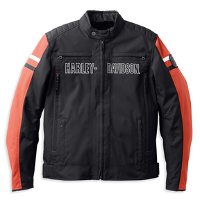 Harley-Davidson Hazard Waterproof Men's Textile Riding Jacket