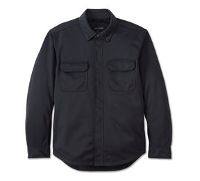 Harley-Davidson Men's Operative Mesh Riding Shirt Jacket - Harley Black