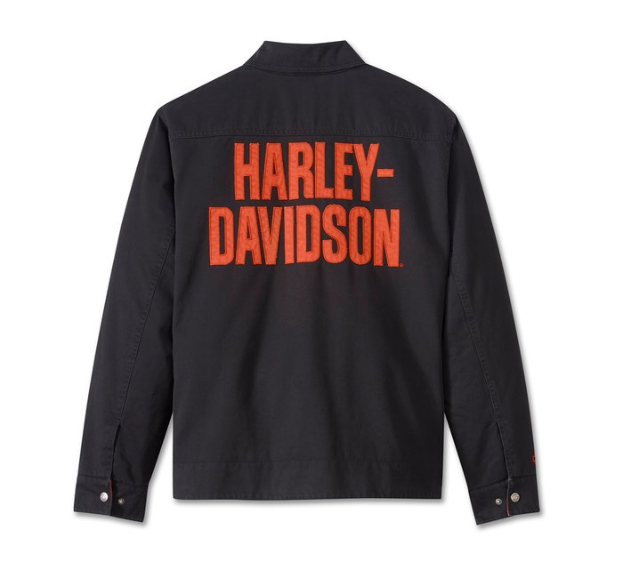 Harley-Davidson Men's Bar Font Jacket