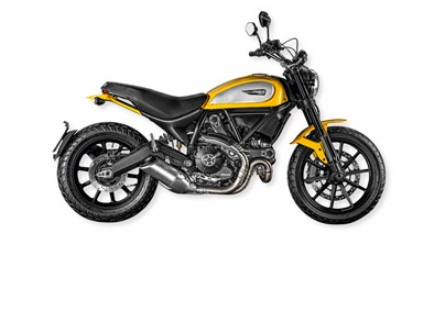 Ducati Scrambler Bike Scale Model