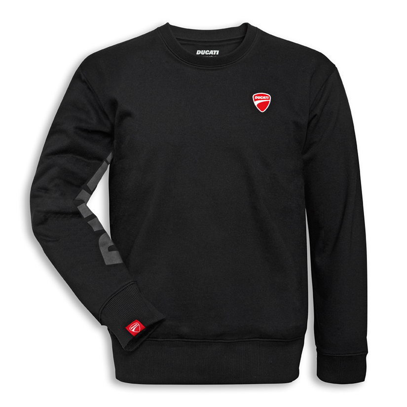 Ducati Men's Round Neck Logo Sweatshirt