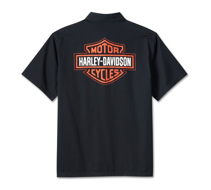 Harley-Davidson Men's Bar & Shield Shirt Black