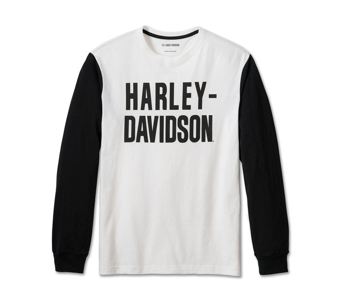 Harley-Davidson Men's Foundation Long Sleeve Tee