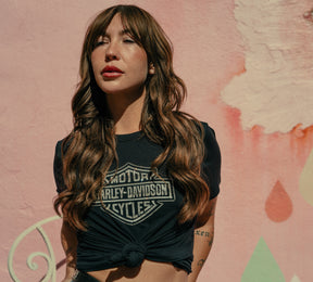 Harley-Davidson Women's Essential Bling Crew Neck Tee