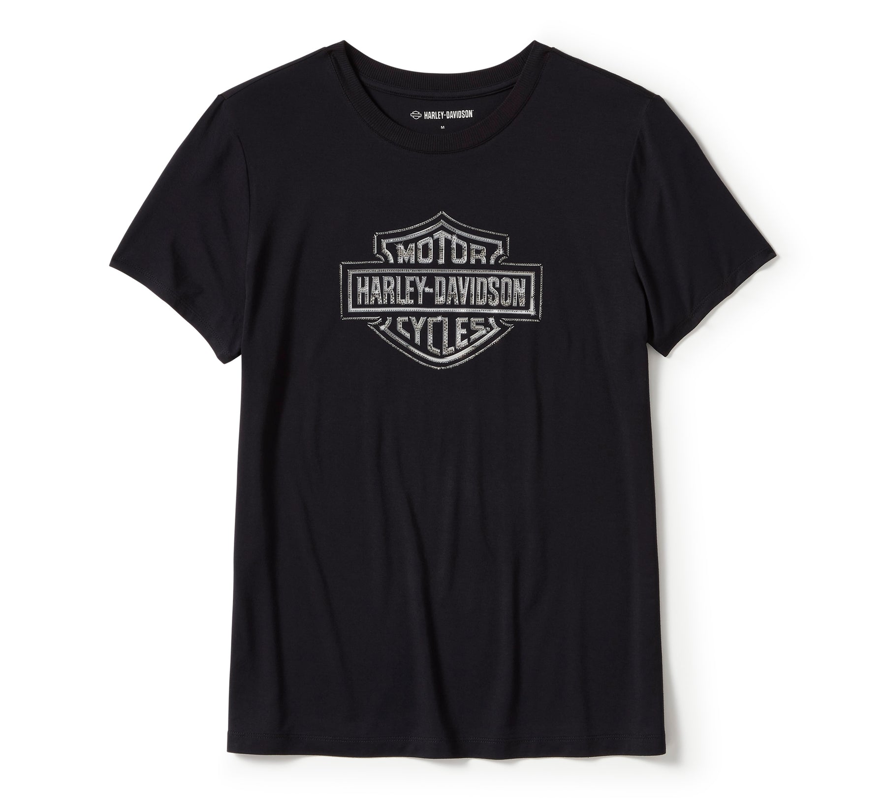 Harley-Davidson Women's Essential Bling Crew Neck Tee
