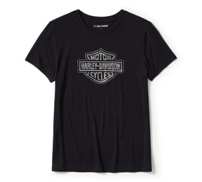 Harley-Davidson Women's Essential Bling Crew Neck Tee