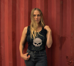 Harley-Davidson Women's Willie G™ Skull Ribbed Tank