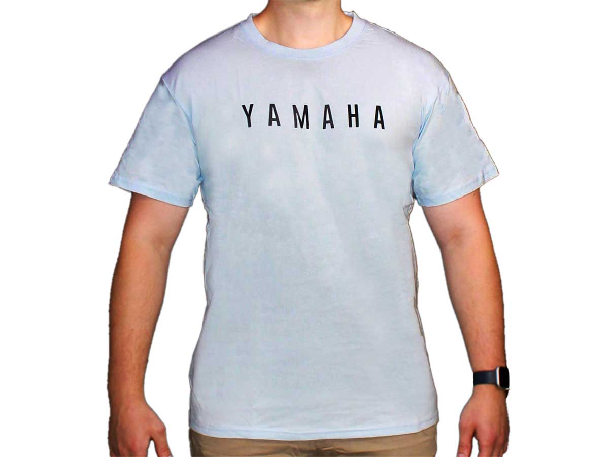 YAMAHA PROVEN OFF-ROAD SHORT SLEEVE TEE PALE BLUE