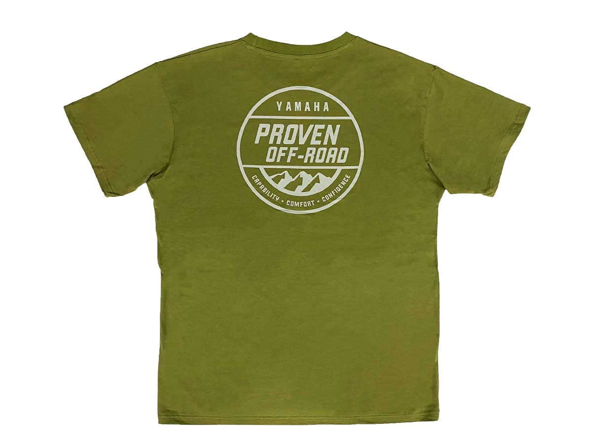 YAMAHA PROVEN OFF-ROAD SHORT SLEEVE TEE MILITARY