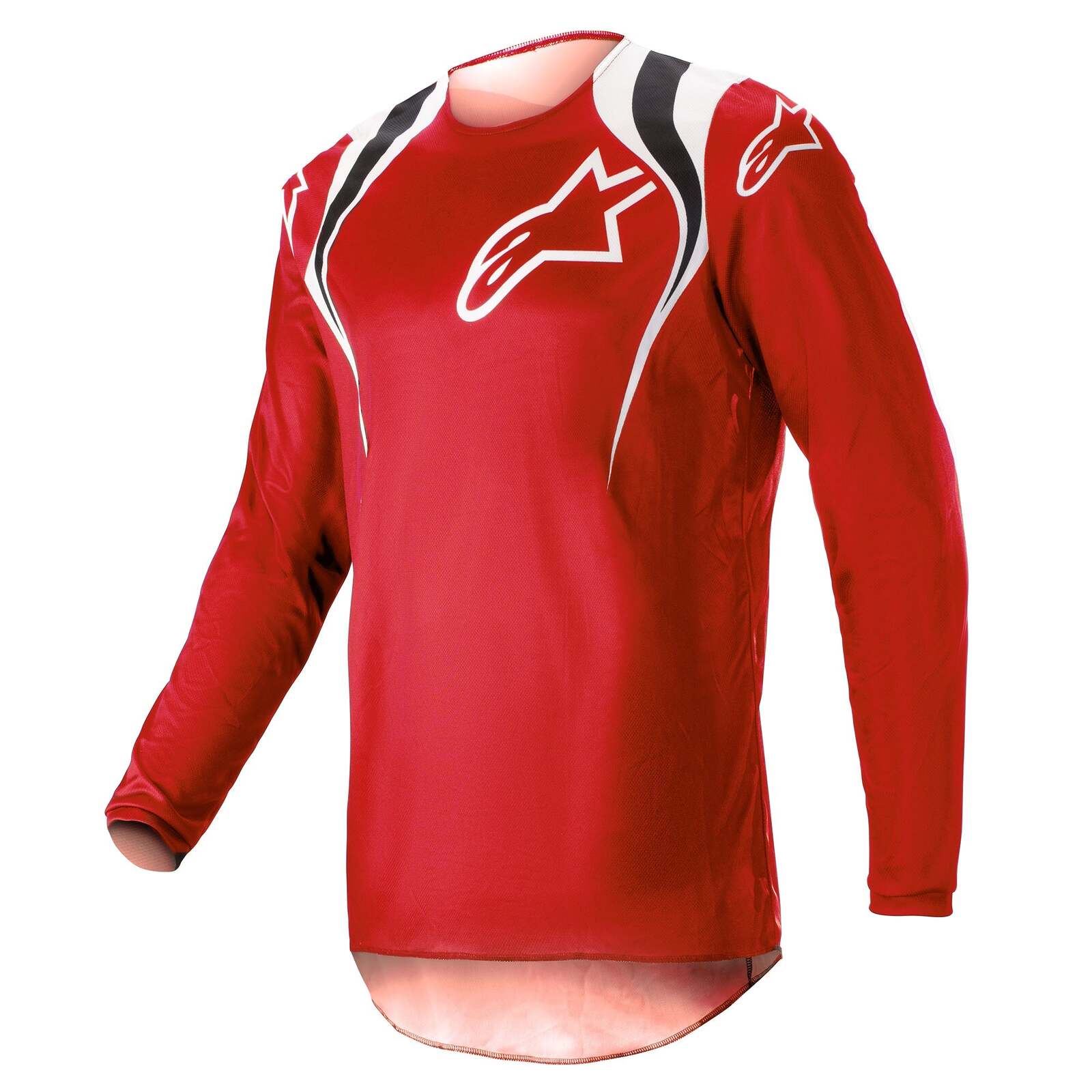 Alpinestars Fluid Narin Jersey - Mars Red/White