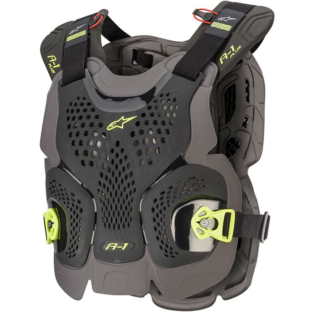 Alpinestars A1 Plus Body Armour - Black/Fluro